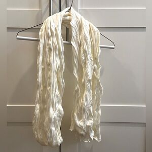 Coldwater Creek Scarf in cream